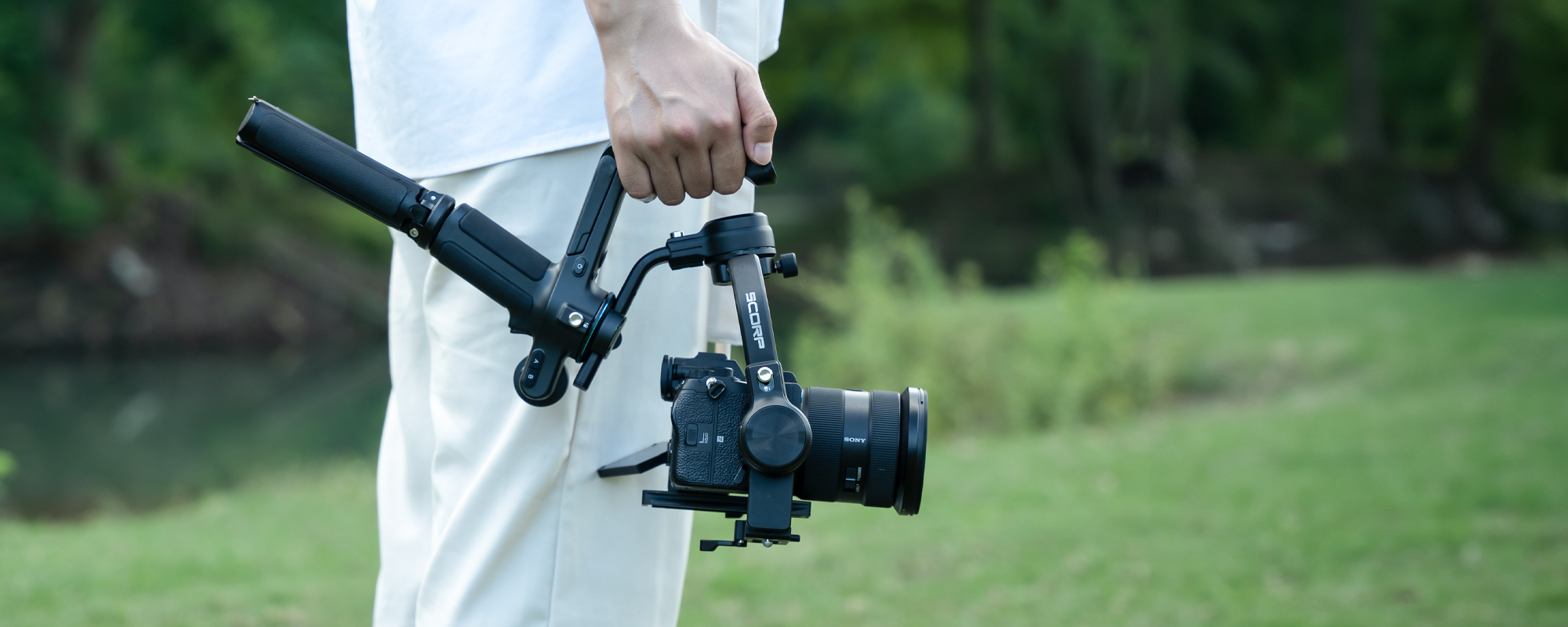 Gimbal ręczny FeiyuTech Scorp 2 Kit do aparatów VDSLR